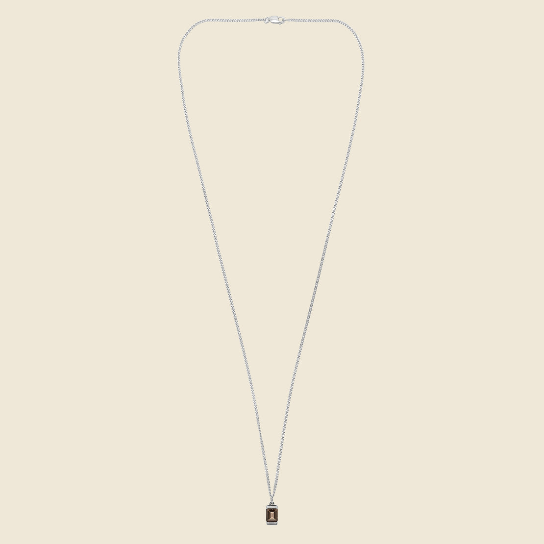 Valor Pendant - Sterling Silver/Gray Topaz - Miansai - STAG Provisions - Accessories - Necklaces