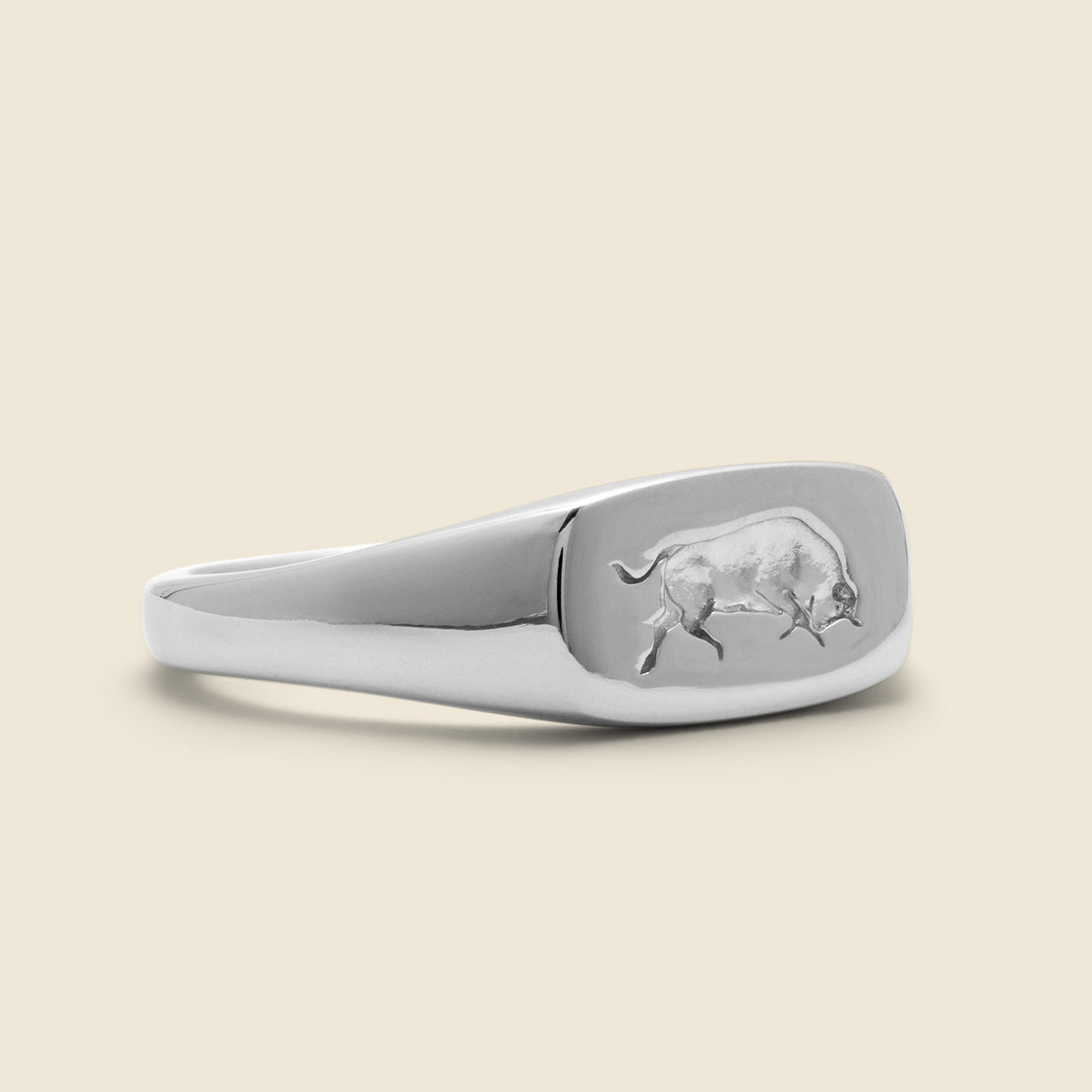 Miansai Oxen Ring - Sterling Silver