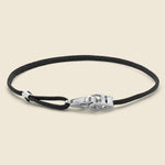 Caden Pull Bracelet - Sterling Silver/Black - Miansai - STAG Provisions - Accessories - Cuffs