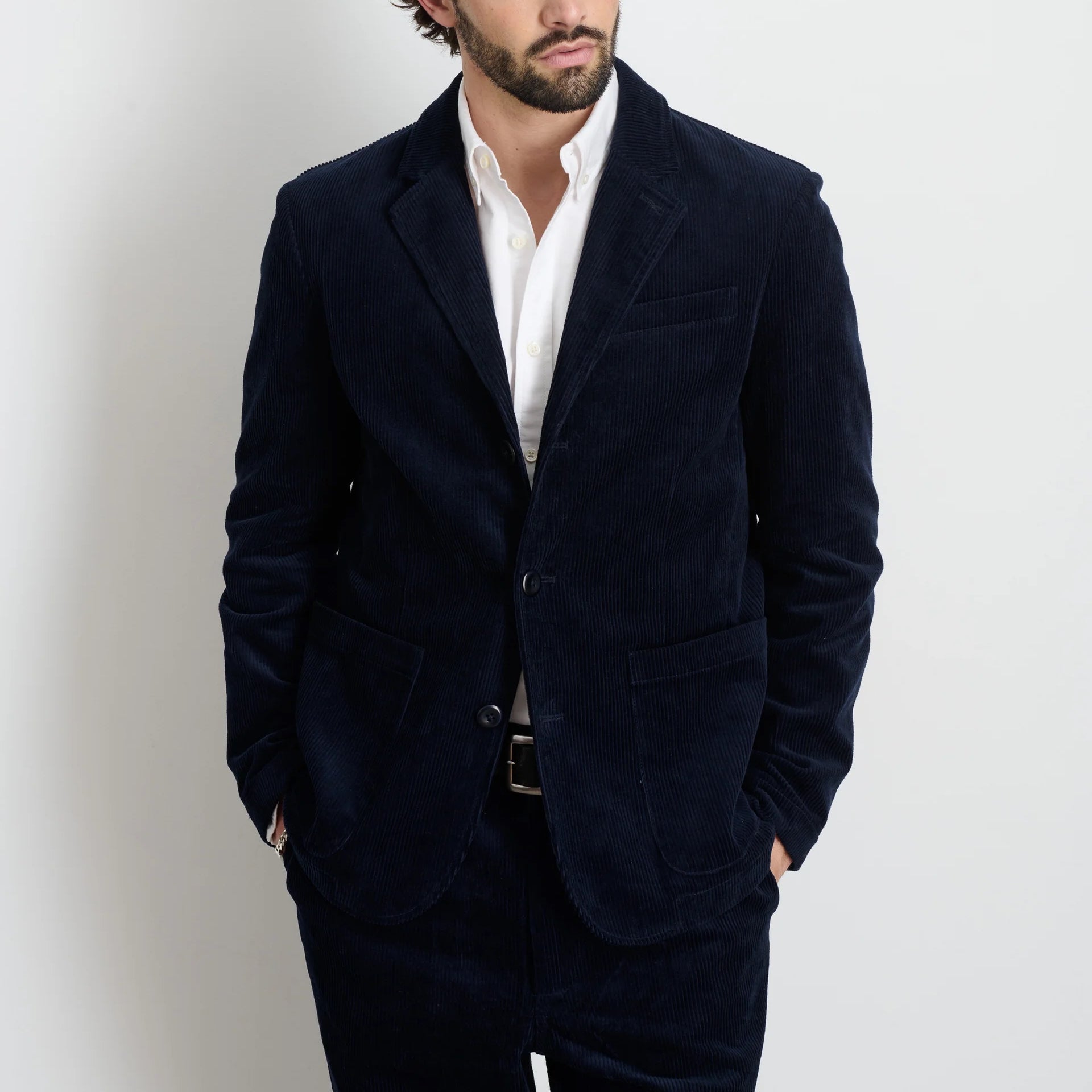 
                          Corduroy Blazer - Navy
                        