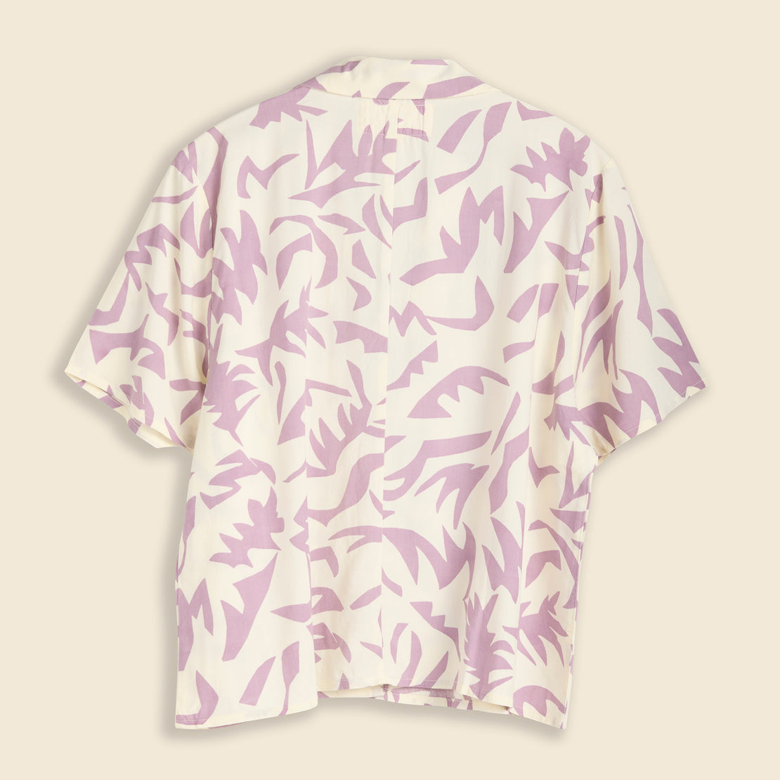 Aloha Shirt - Cut Paper Lavender - Mollusk - STAG Provisions - W - Tops - S/S Woven