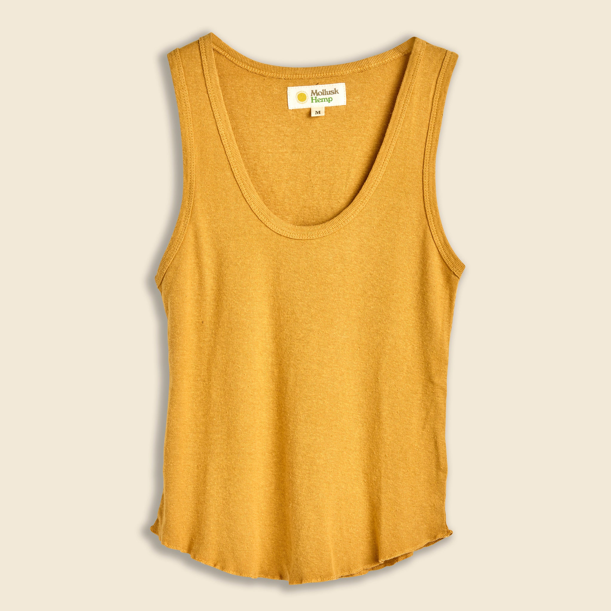 Hemp Rib Tank - Sunshine - Mollusk - STAG Provisions - W - Tops - Sleeveless