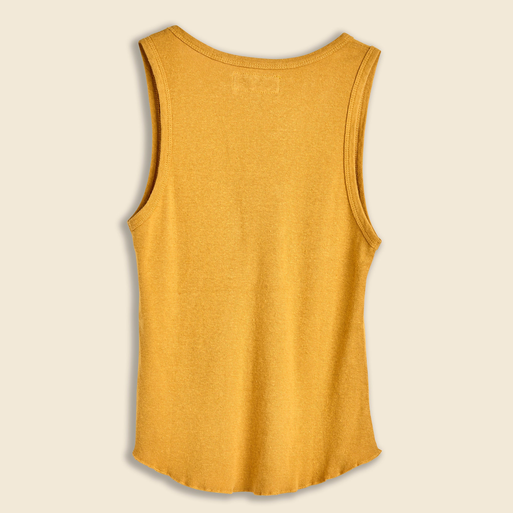 
                          Hemp Rib Tank - Sunshine - Mollusk - STAG Provisions - W - Tops - Sleeveless
                        