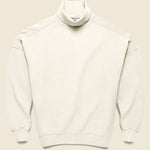 Super Russell Turtleneck - Unbleached Natural - Monitaly - STAG Provisions - Tops - Fleece / Sweatshirt