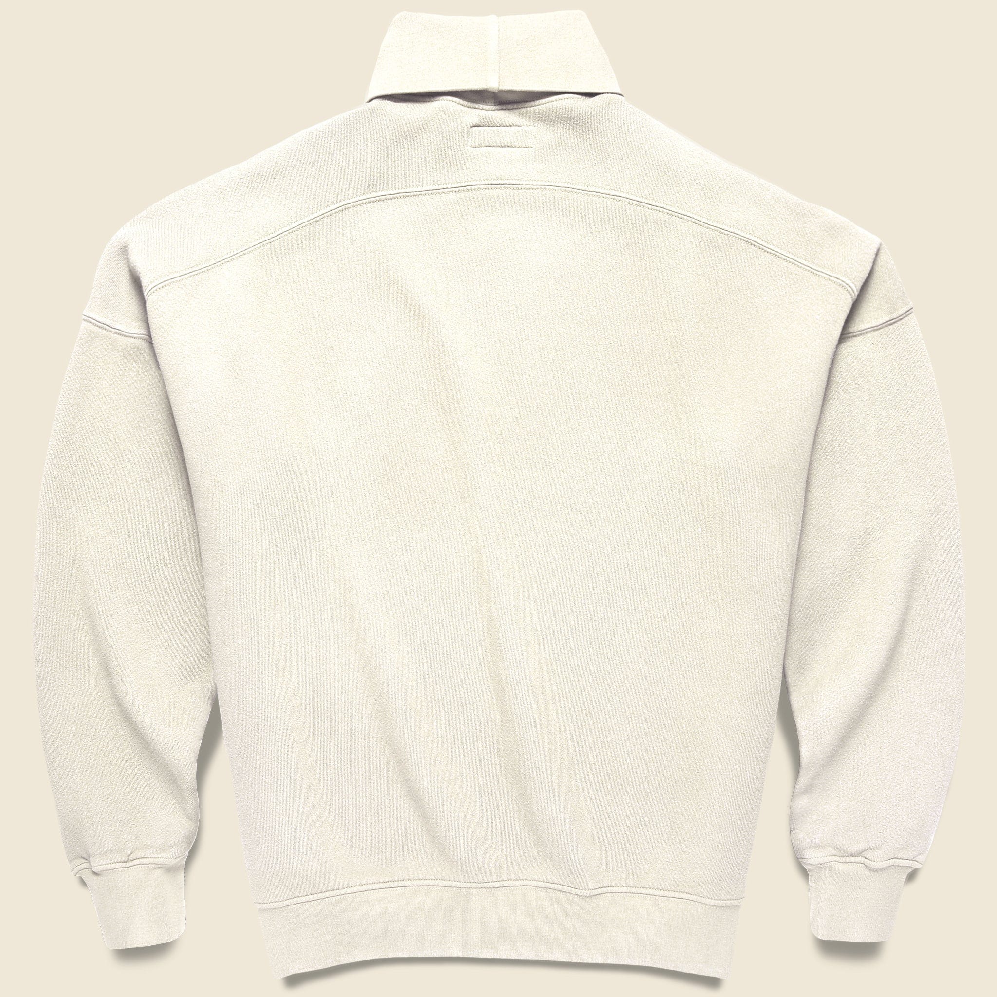 
                          Super Russell Turtleneck - Unbleached Natural - Monitaly - STAG Provisions - Tops - Fleece / Sweatshirt
                        