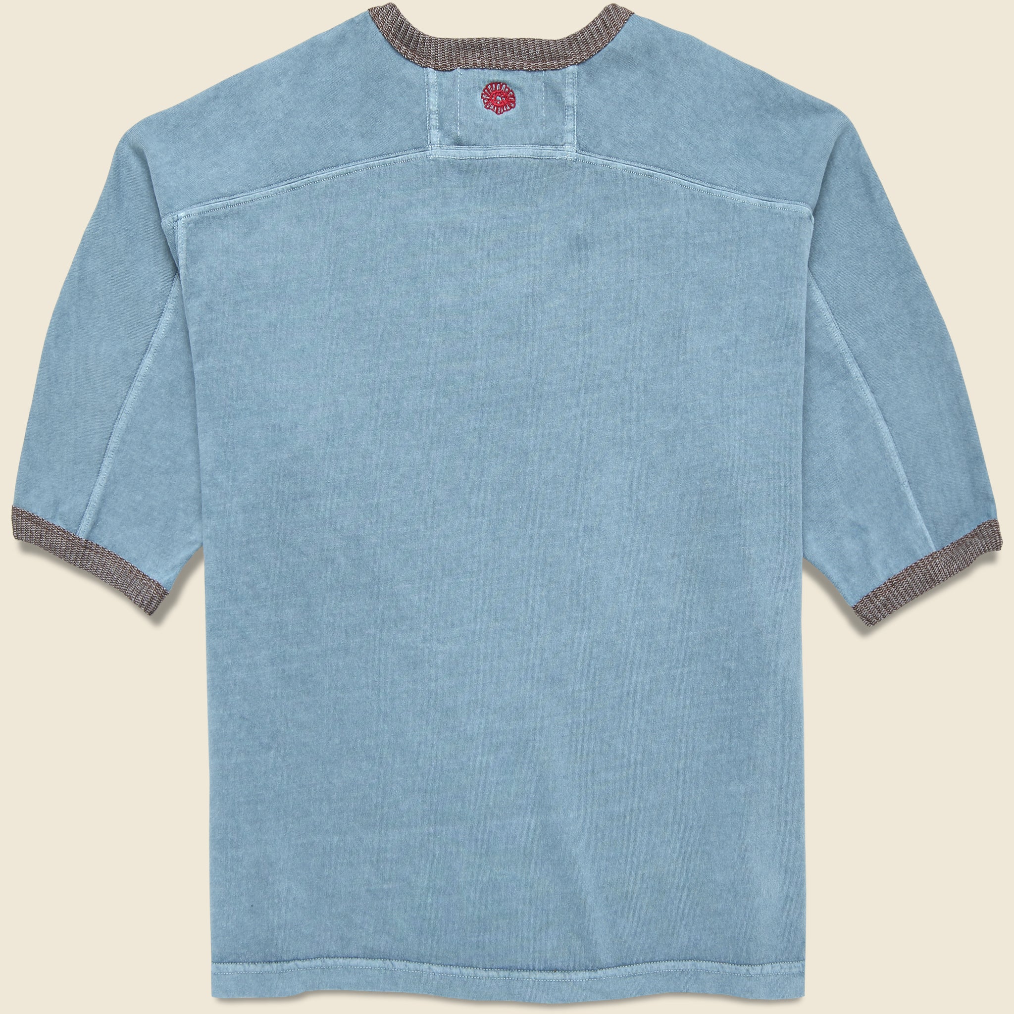 Community Ringer Football Tee - Light Blue - Monostereo - STAG Provisions - Tops - S/S Tee
