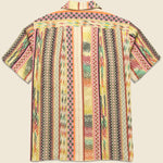 50s Milano Shirt - Jacquard Natural - Monitaly - STAG Provisions - Tops - S/S Woven - Other Pattern