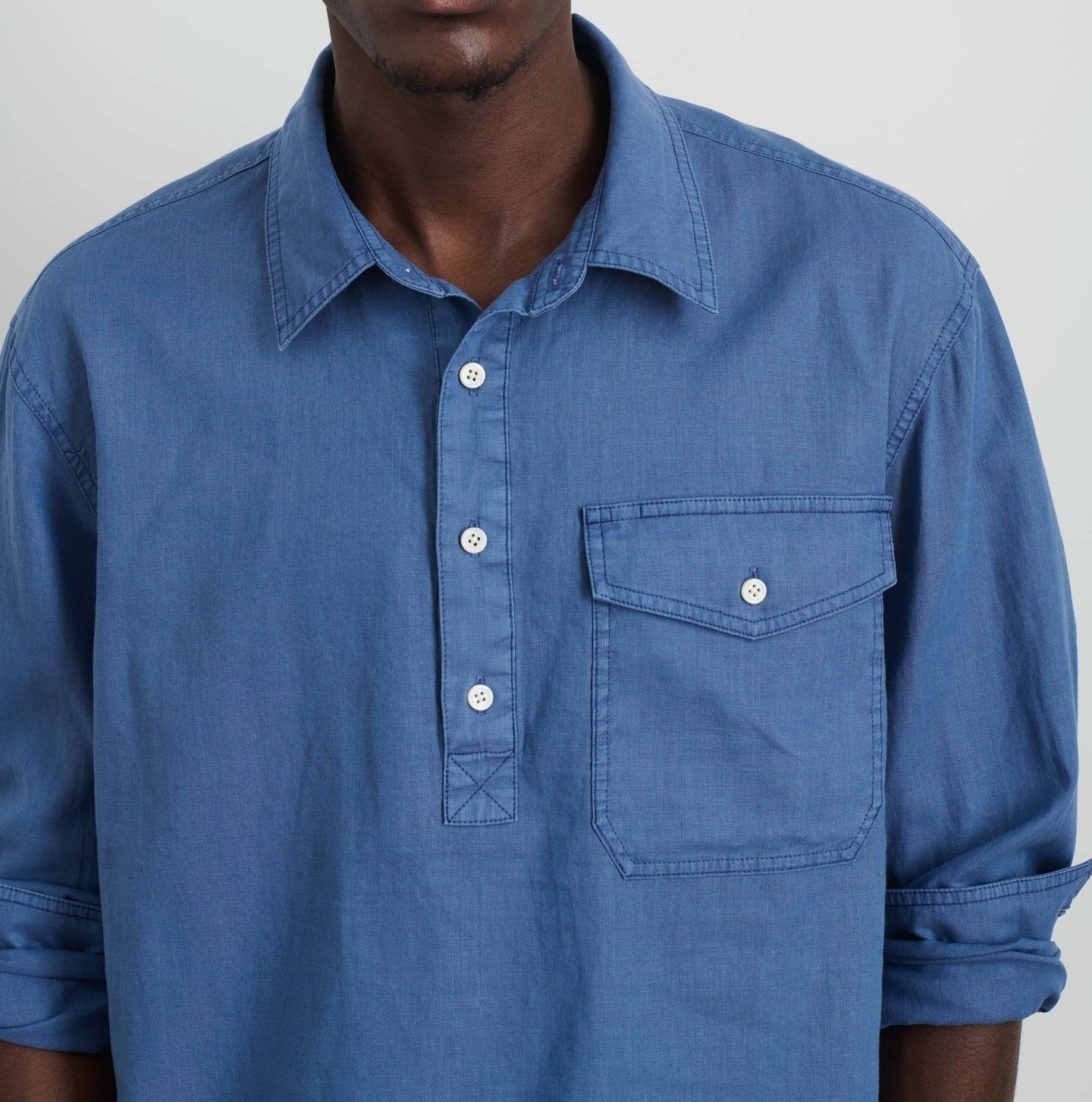
                          Carter Popover - Pacific - Alex Mill - STAG Provisions - Tops - L/S Woven - Solid
                        