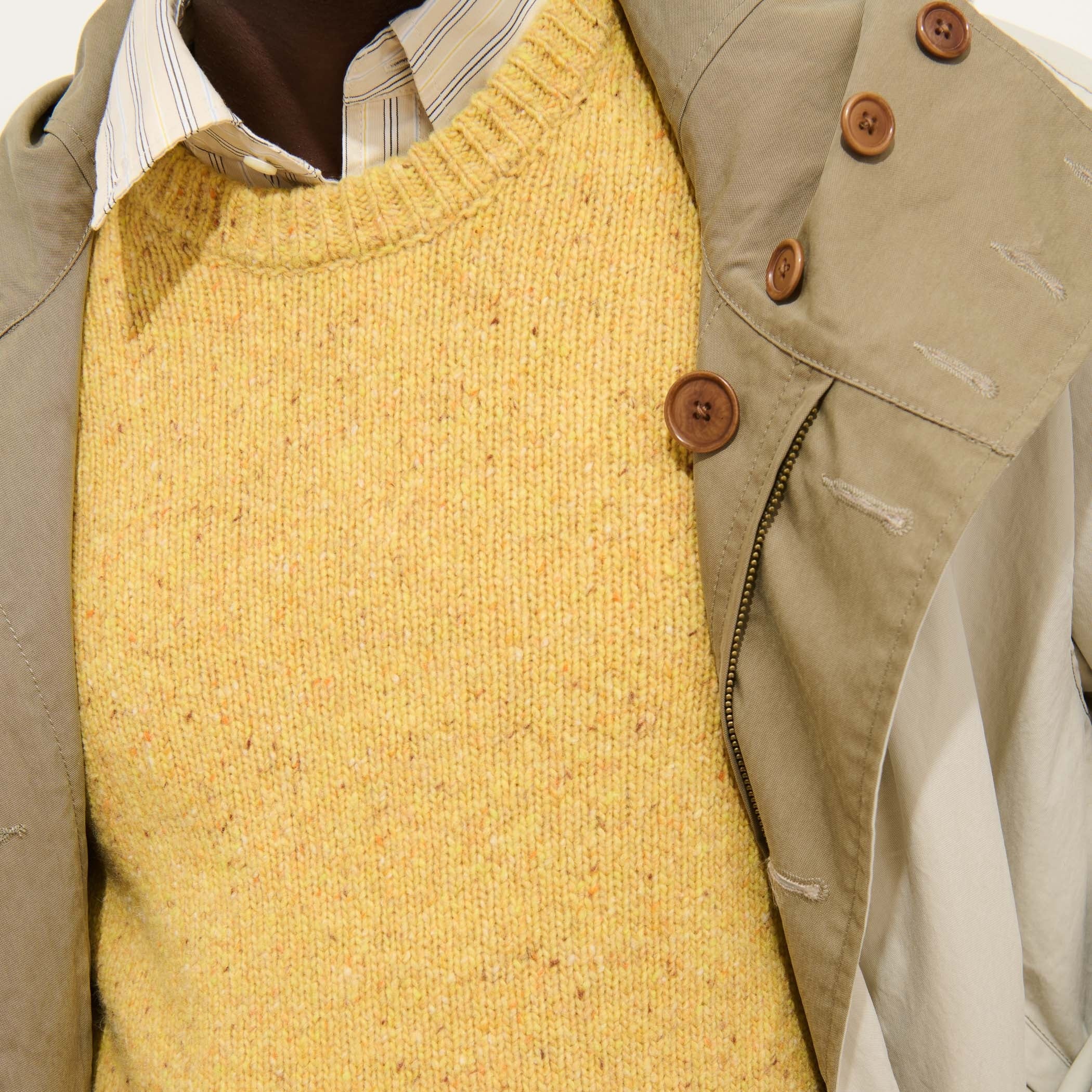 
                          Donegal Wool Sweater - Sunflower - Alex Mill - STAG Provisions - Tops - Sweater
                        