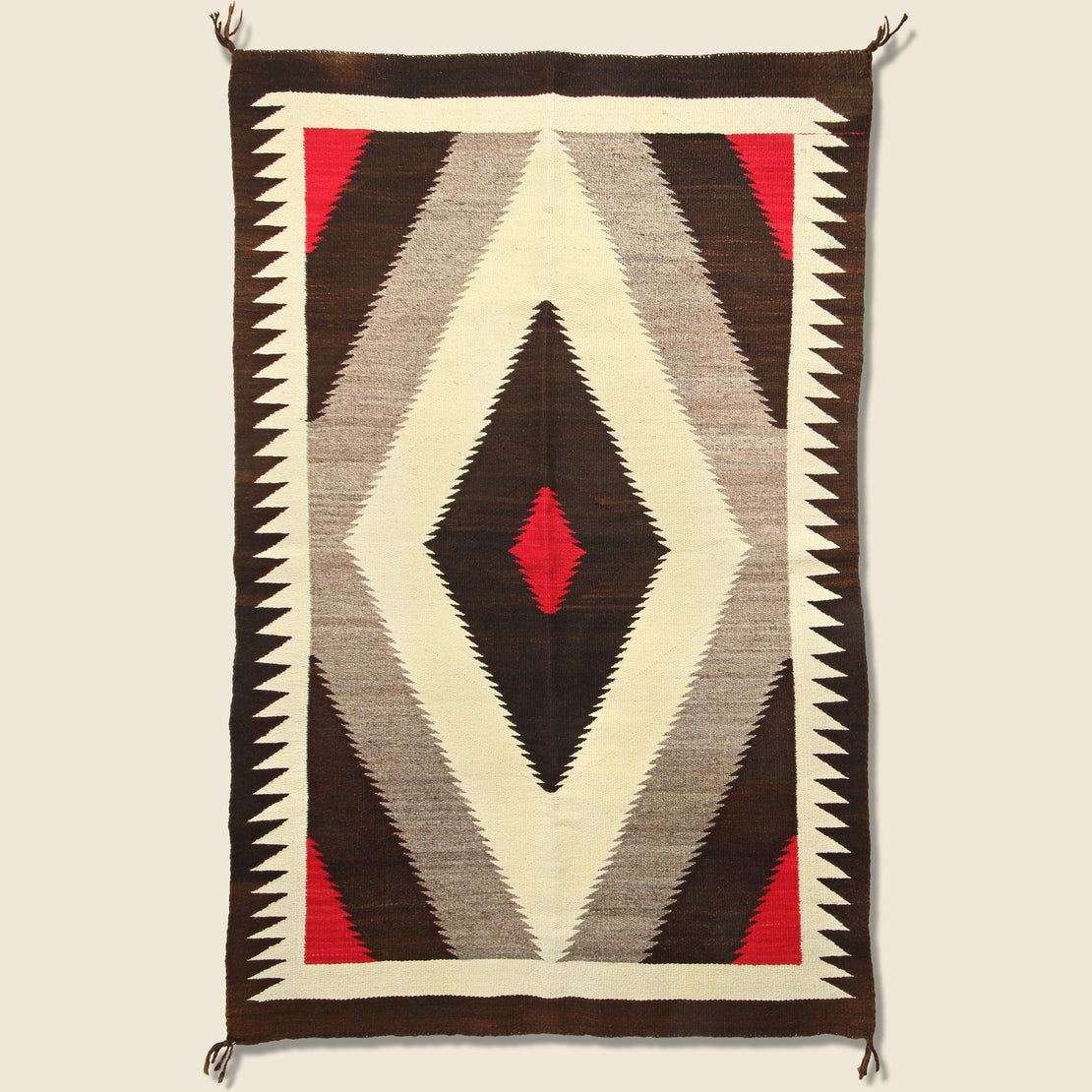 Vintage 1920s Navajo Woven Rug