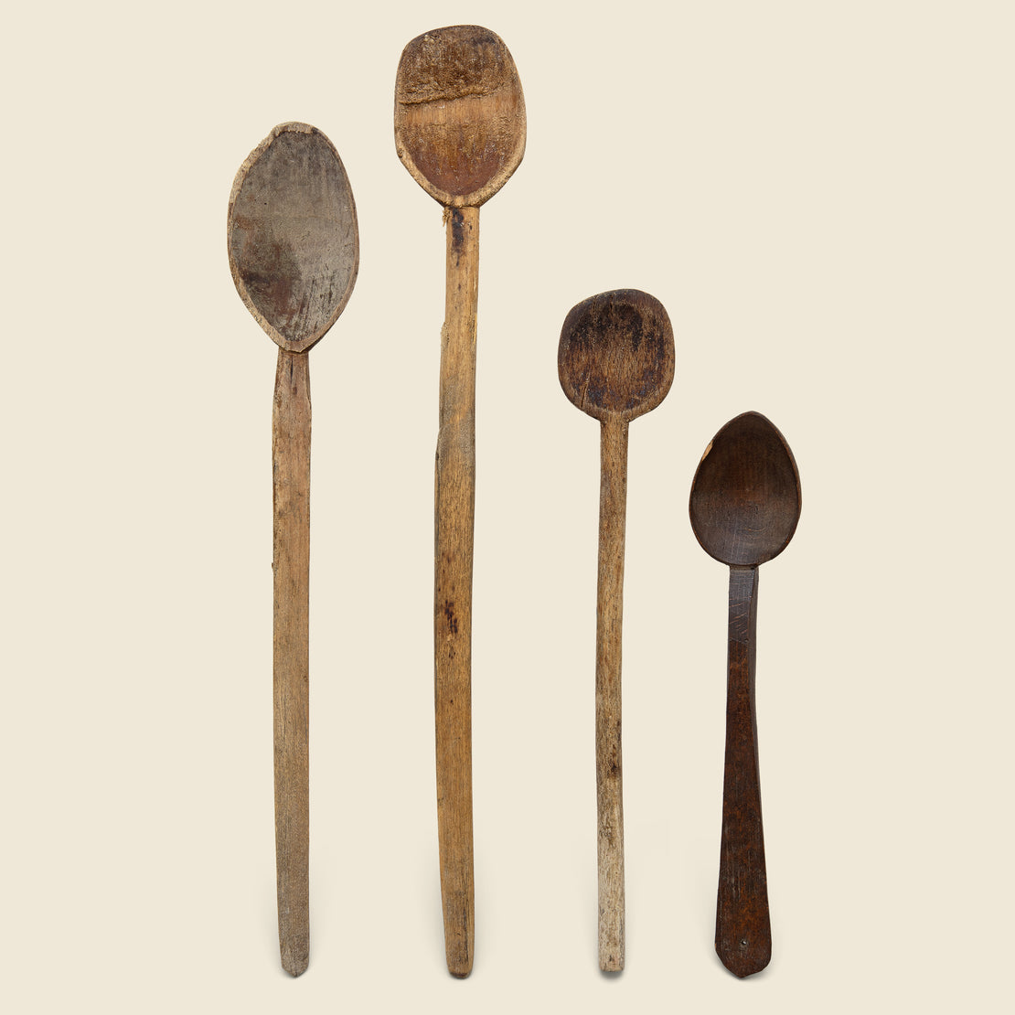 Vintage Vintage Swedish Wooden Spoon Set #2