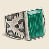 Malachite Thunderbird Ring - Vintage - STAG Provisions - One & Done - Accessories & Jewelry