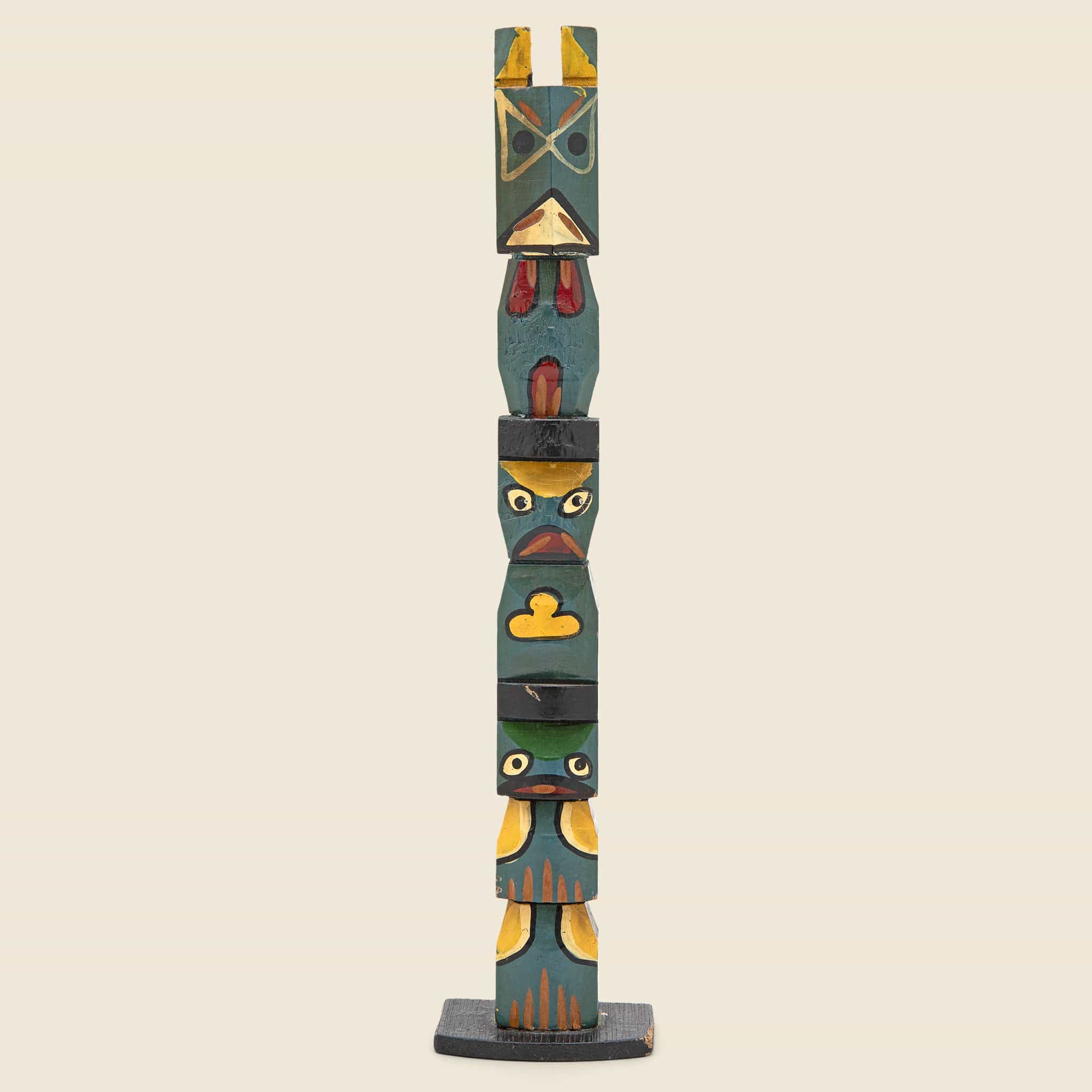 Vintage Blue Totem Pole - Vintage - STAG Provisions - One & Done - Miscellaneous