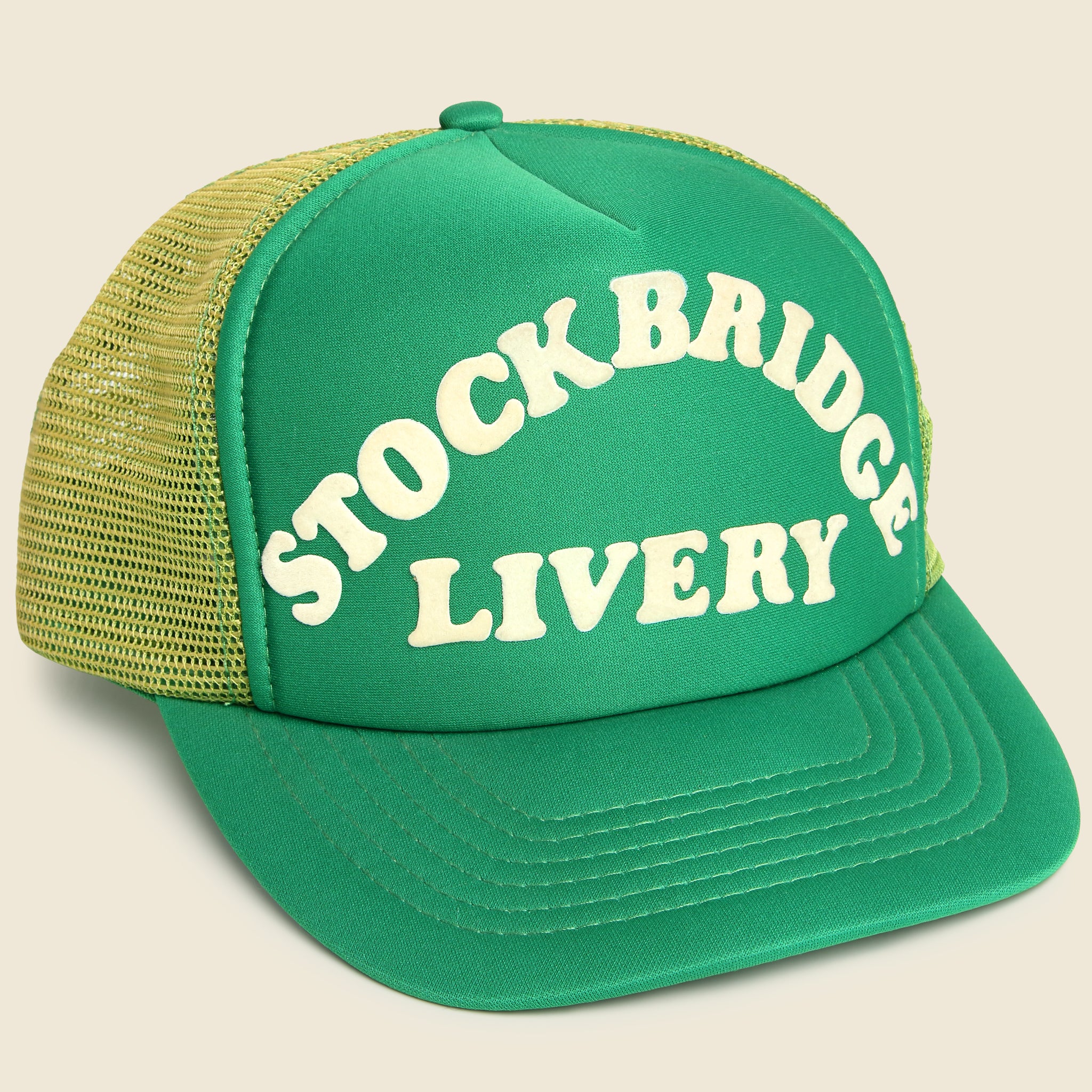 Stockbridge Livery Trucker Hat - Vintage - STAG Provisions - One & Done - Apparel