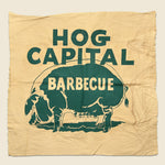 Hog Capital Barbecue Banner - Vintage - STAG Provisions - One & Done - Miscellaneous