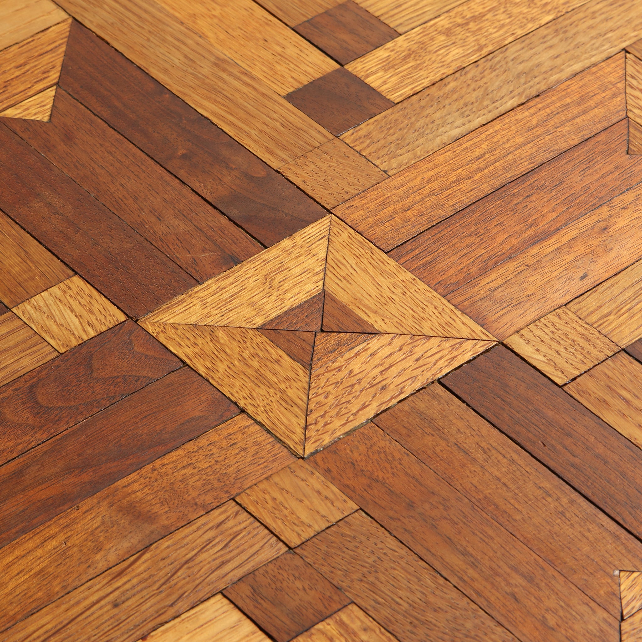 
                          Parquetry Inlay Table - Vintage - STAG Provisions - One &amp; Done - Rug
                        