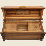 Pieced Wood Box - Vintage - STAG Provisions - One & Done - Miscellaneous