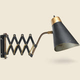 Mid-Century Accordion Sconce - Vintage - STAG Provisions - One & Done - Miscellaneous