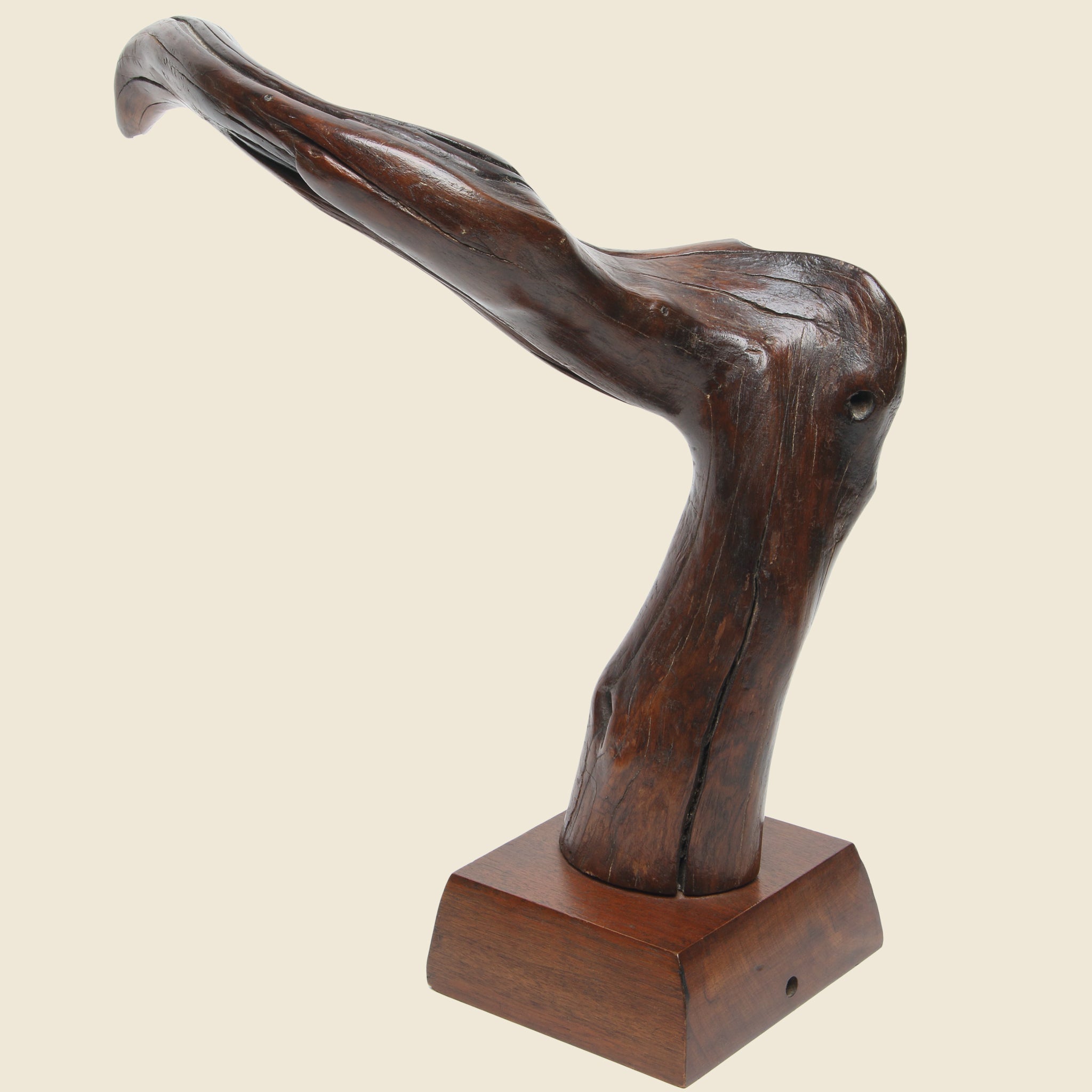 Mid-century Wooden Freeform Sculpture - Vintage - STAG Provisions - One & Done - Miscellaneous