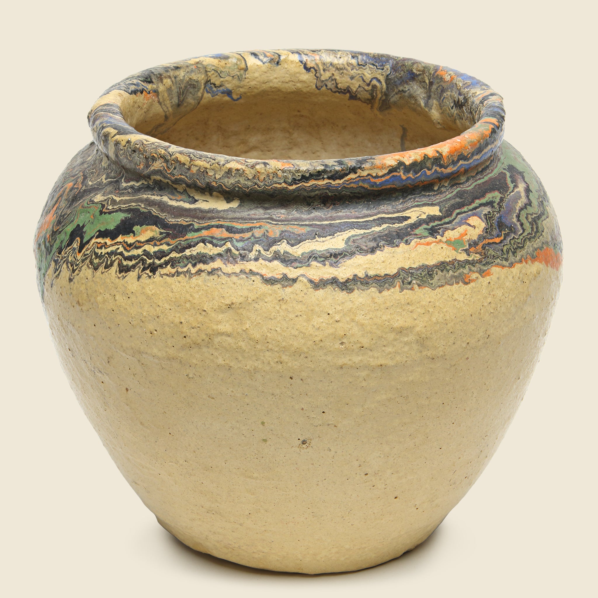 Vintage Swirled Pot - Vintage - STAG Provisions - One & Done - Miscellaneous