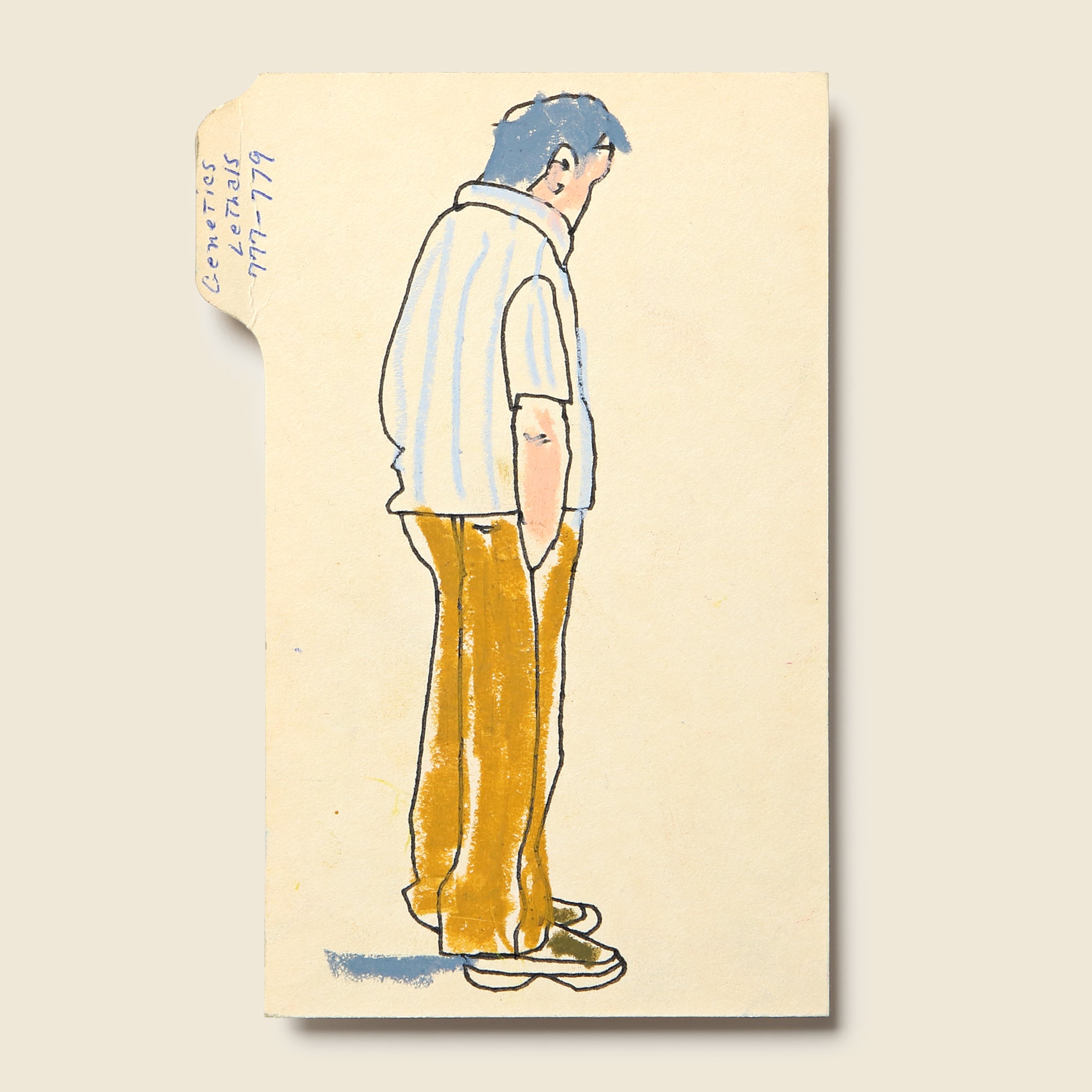Figure Sketch #3 - Vintage - STAG Provisions - One & Done - Art
