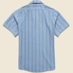 Ancora Terry Shirt - Blue - OAS - STAG Provisions - Tops - S/S Knit