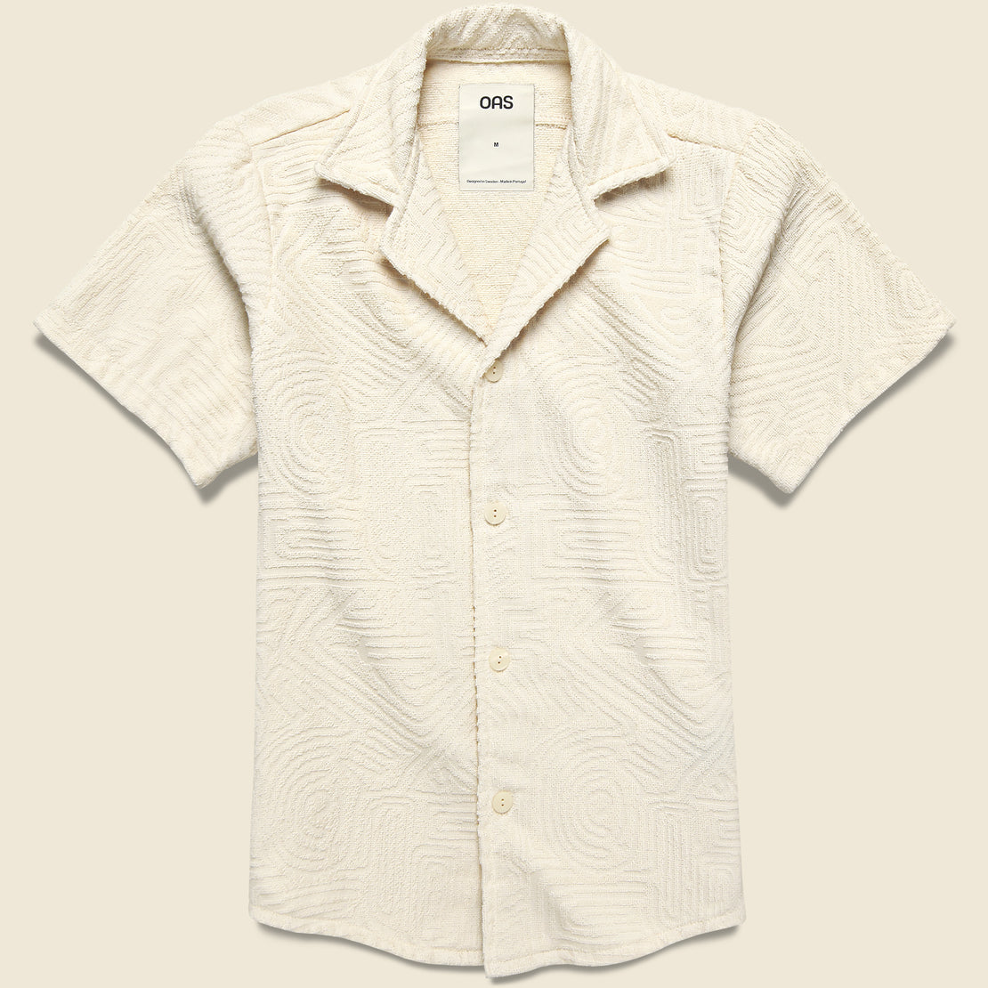 OAS Golconda Terry Shirt - Cream