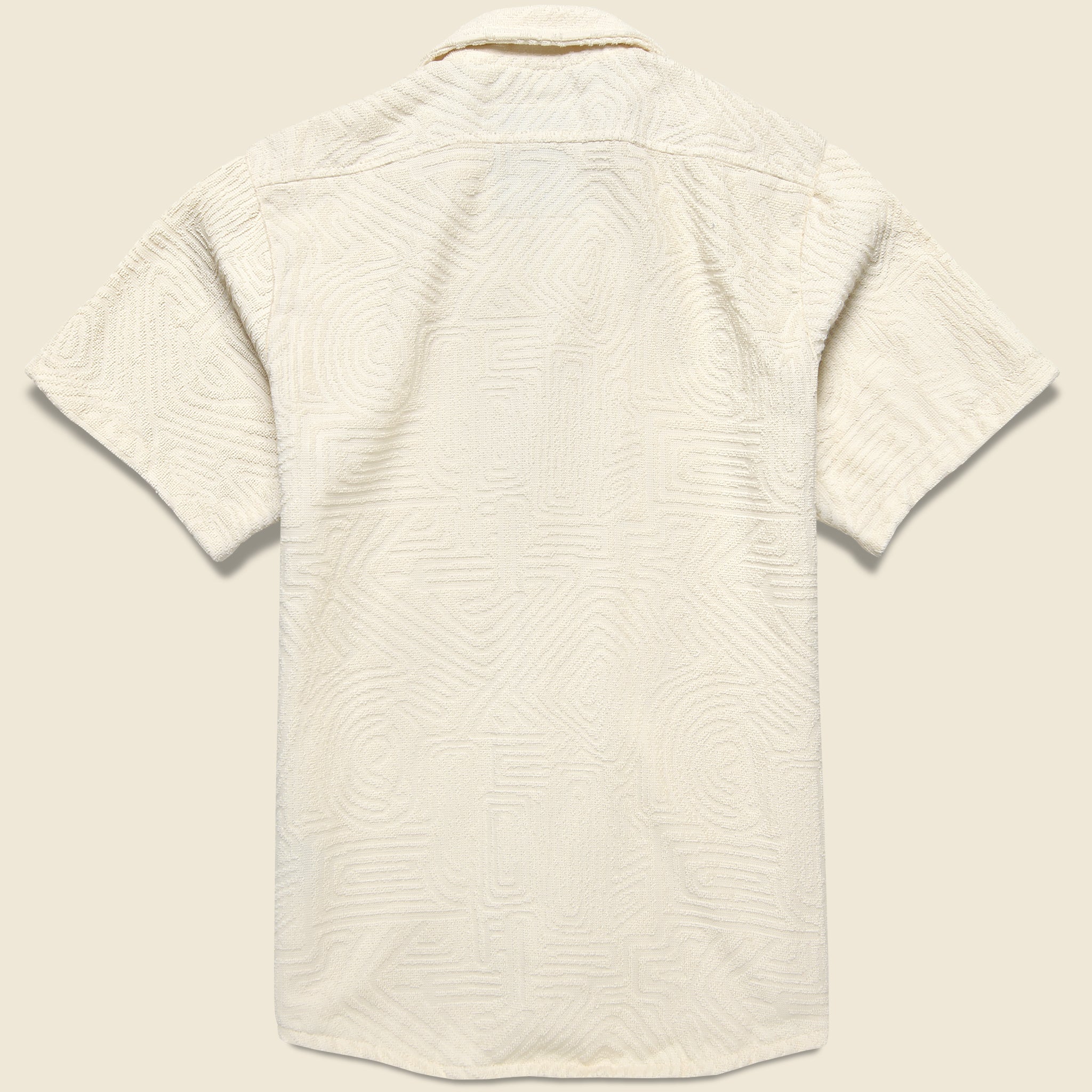 
                          Golconda Terry Shirt - Cream - OAS - STAG Provisions - Tops - S/S Knit
                        