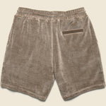 7" Morel Velour Shorts - Brown - OAS - STAG Provisions - Shorts - Lounge