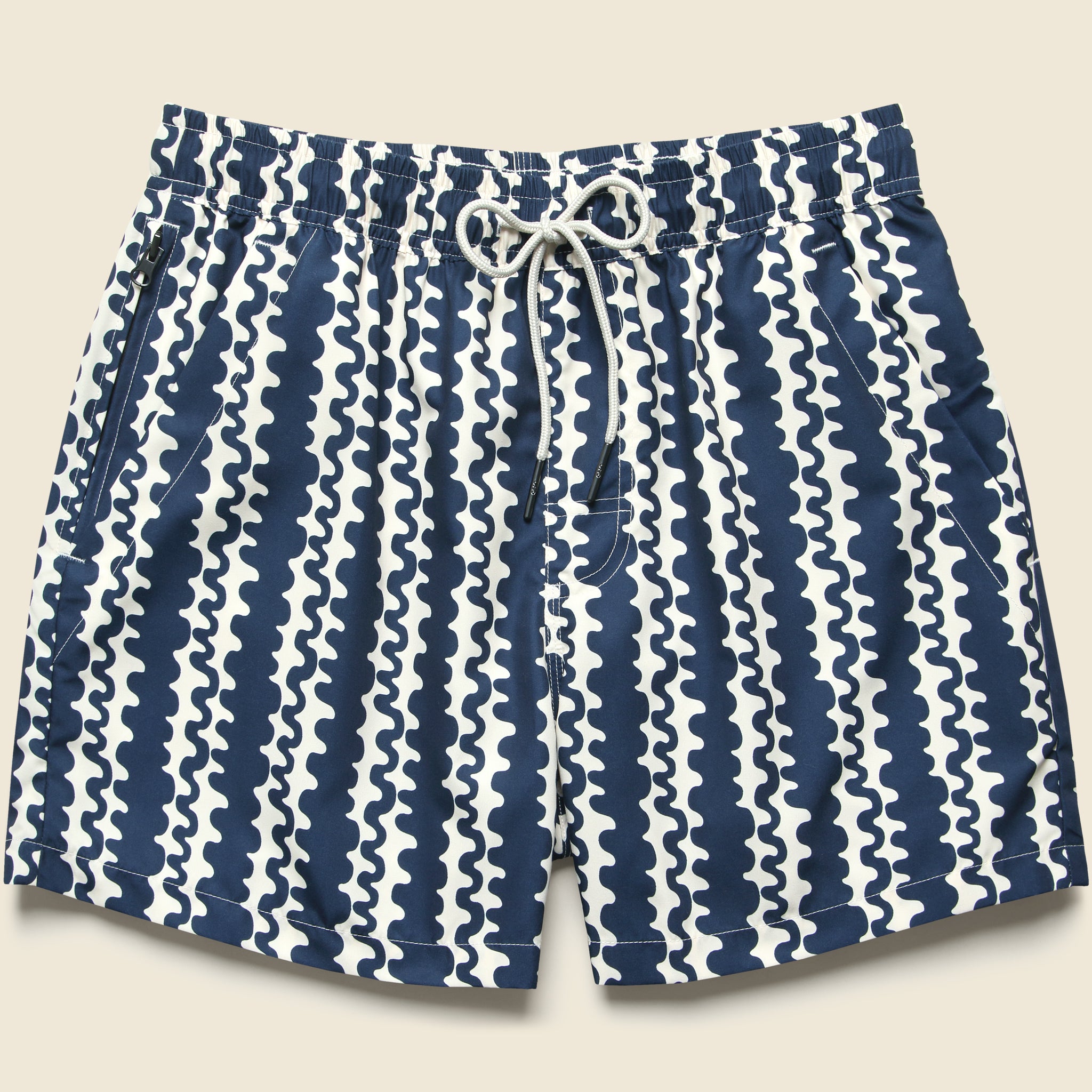 5" Swim Trunks - Blue Scribble - OAS - STAG Provisions - Shorts - Swim