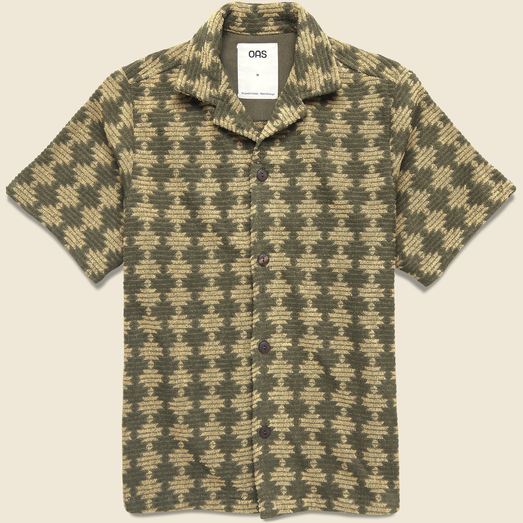Forti Terry Shirt - Dark Green - OAS - STAG Provisions - Tops - S/S Knit