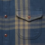 Blanket Shirt - Marine Fox Creek Plaid - Outerknown - STAG Provisions - Tops - L/S Woven - Plaid