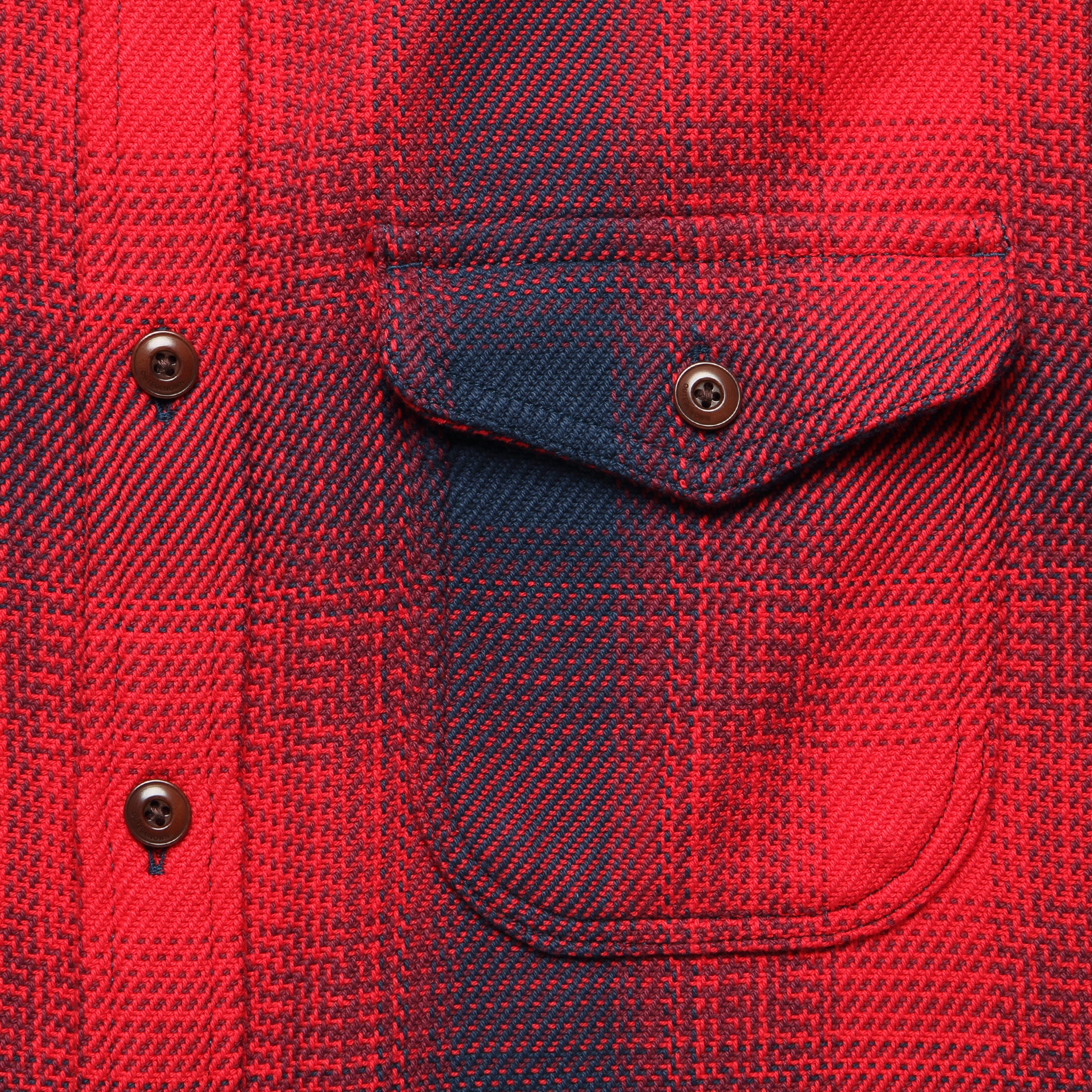 
                          Blanket Shirt - Safety Red Overlook Plaid - Outerknown - STAG Provisions - Tops - L/S Woven - Plaid
                        