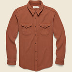 Chroma Blanket Shirt - Copper - Outerknown - STAG Provisions - Tops - L/S Woven - Solid