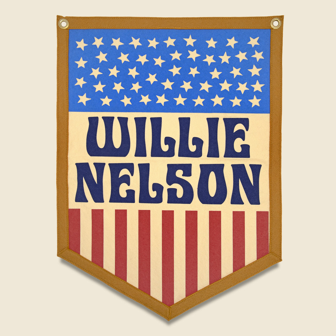 Oxford Pennant Willie Nelson Pointed Banner