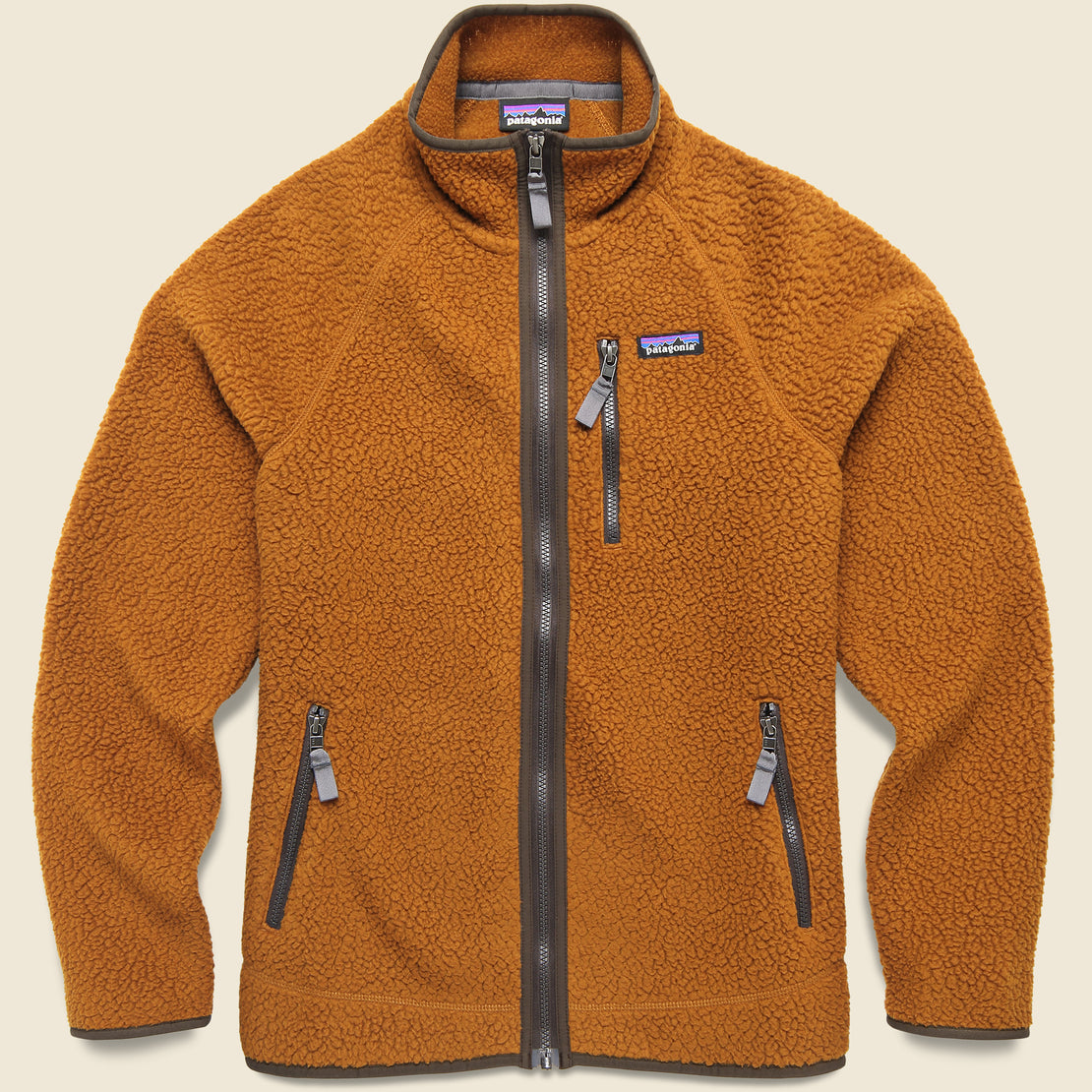 Retro Pile Jacket - Shelter Brown