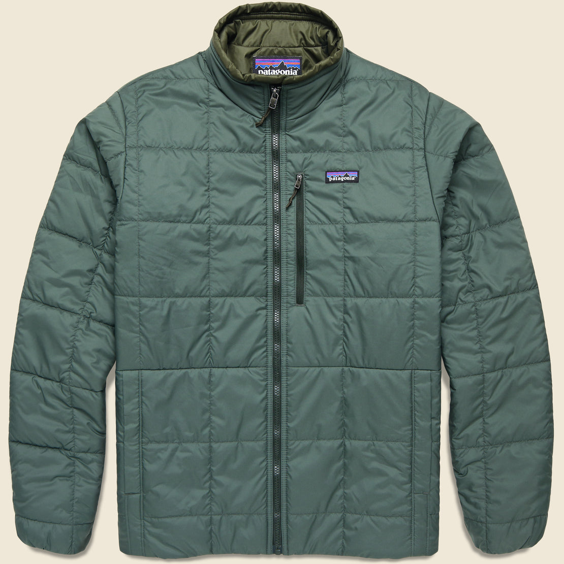patagonia M グリーン ジャンパー Light Gust Jacket - Old Growth Green