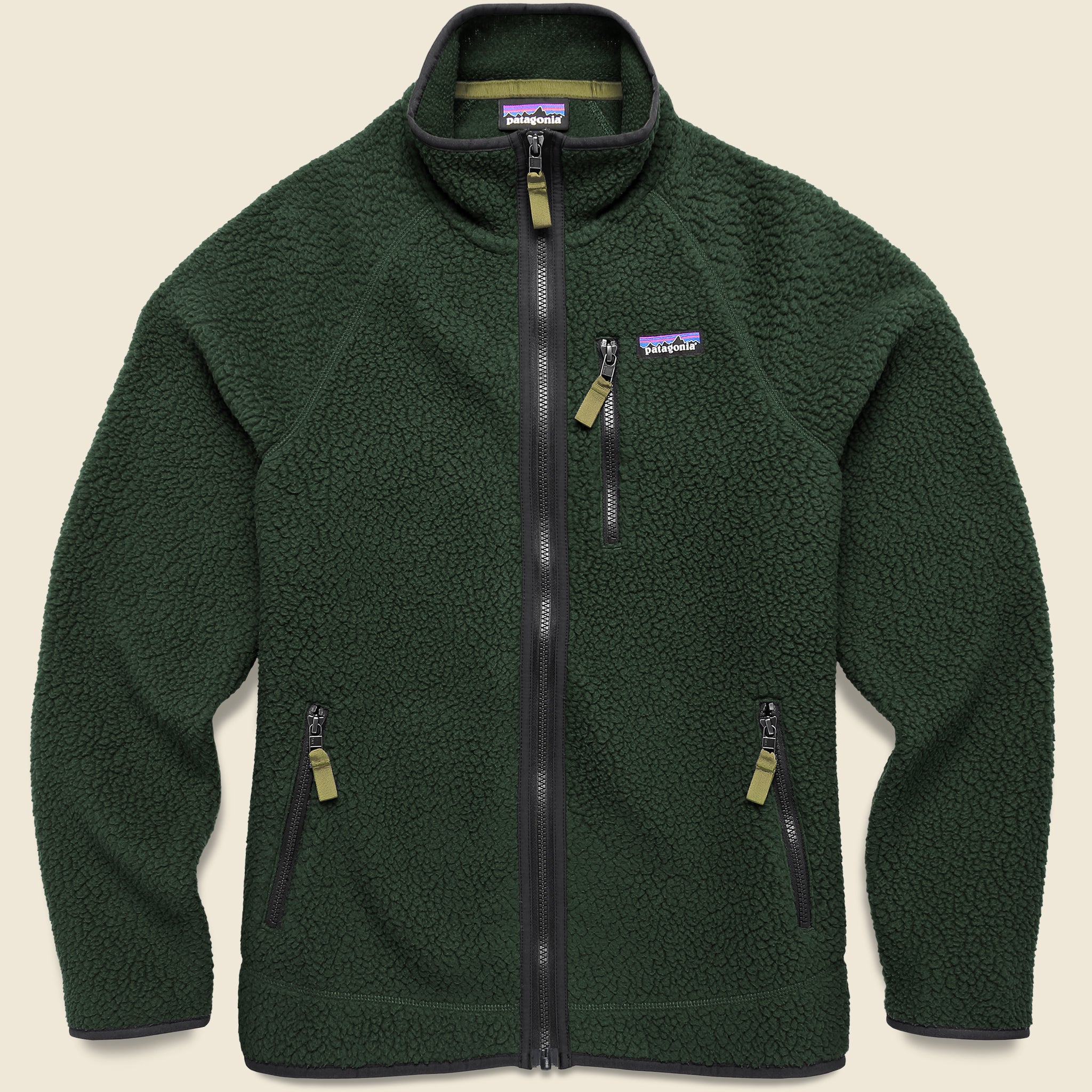 Retro Pile Jacket - Old Growth Green