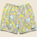 5" Baggies Shorts - Flourish Abundant Blue - Patagonia - STAG Provisions - Shorts - Swim