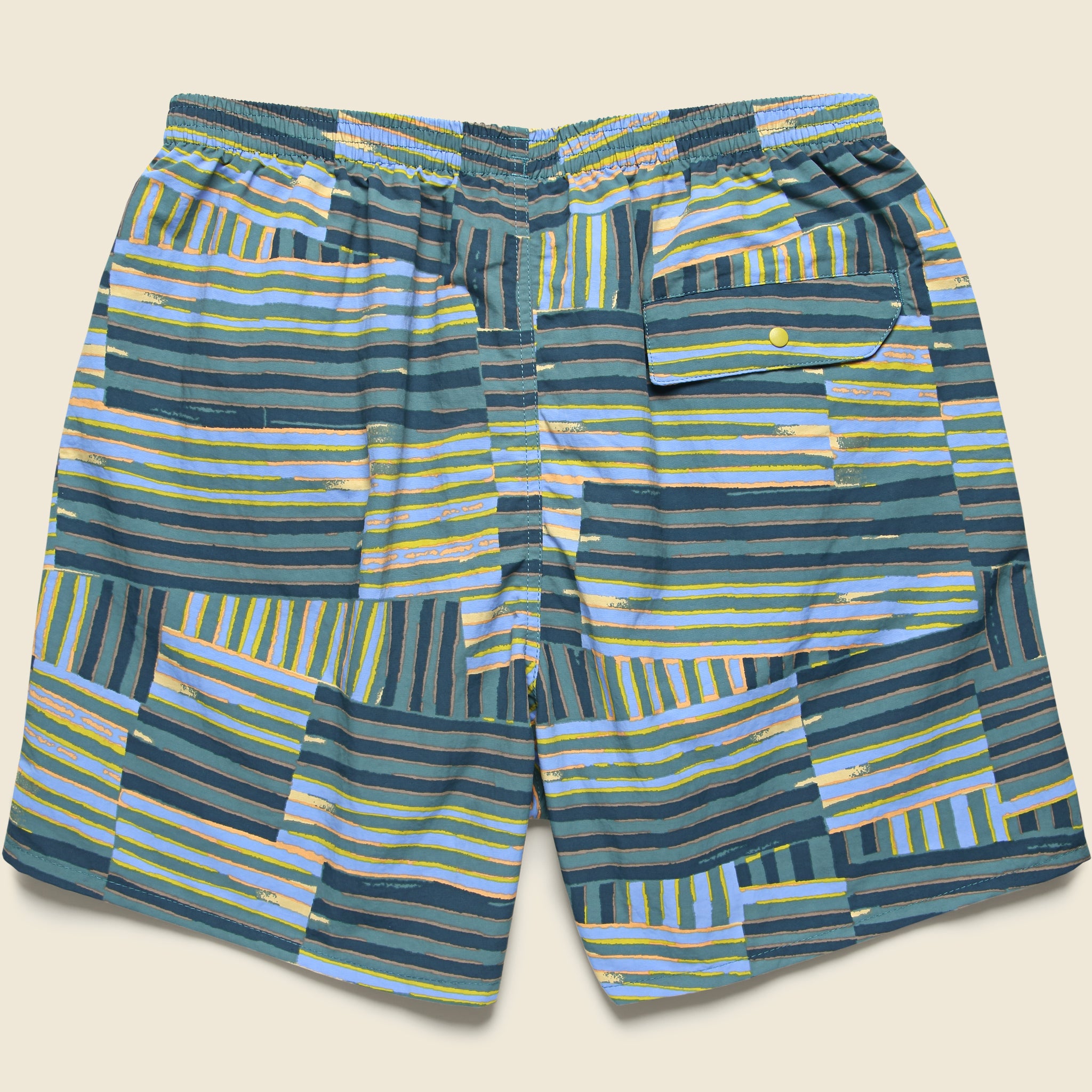 
                          5&quot; Baggies Shorts - Quilty Fitz Wetland Blue
                        