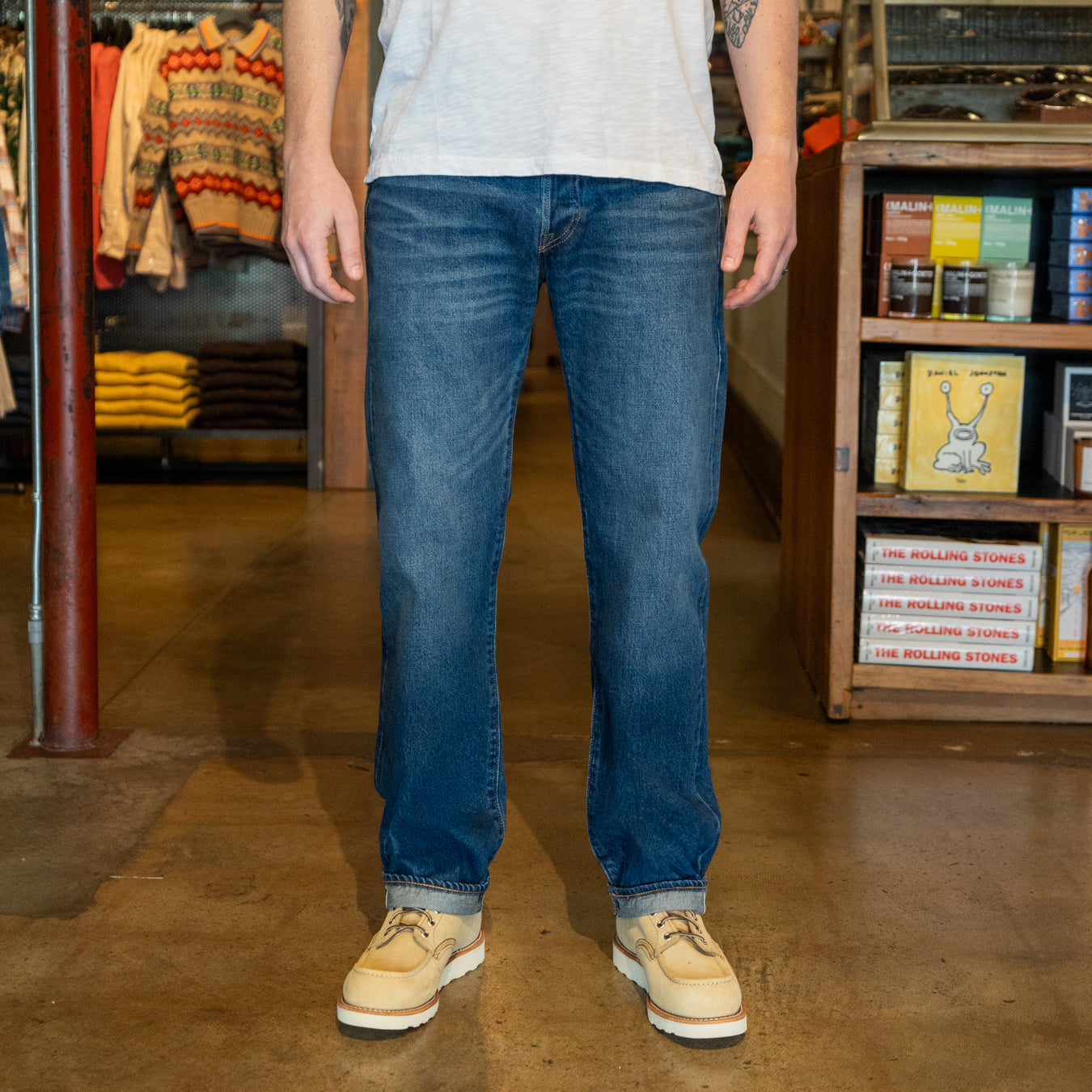 501 Original Straight Jean - Found In Cave - Levis Premium - STAG Provisions - Pants - Denim