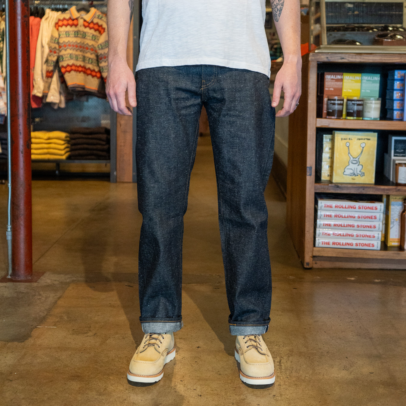 
                          505 Regular Jean - Neppy Rigid - Levis Premium - STAG Provisions - Pants - Denim
                        