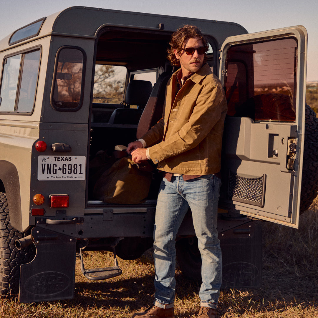 
                          Supply Jacket - Blanket Lined Waxed Tan Ridgeline
                        