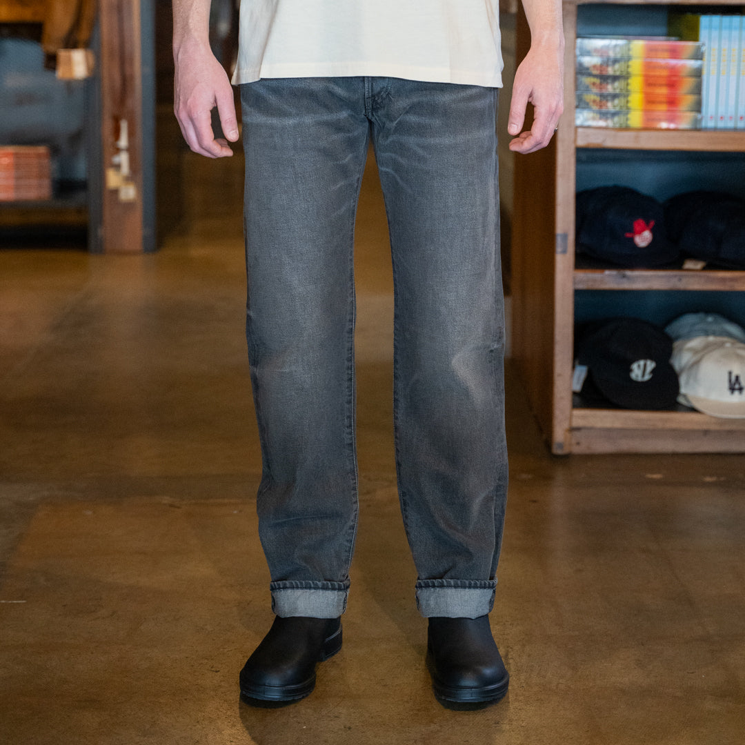 
                          Straight Fit Jean - Dusty Black
                        