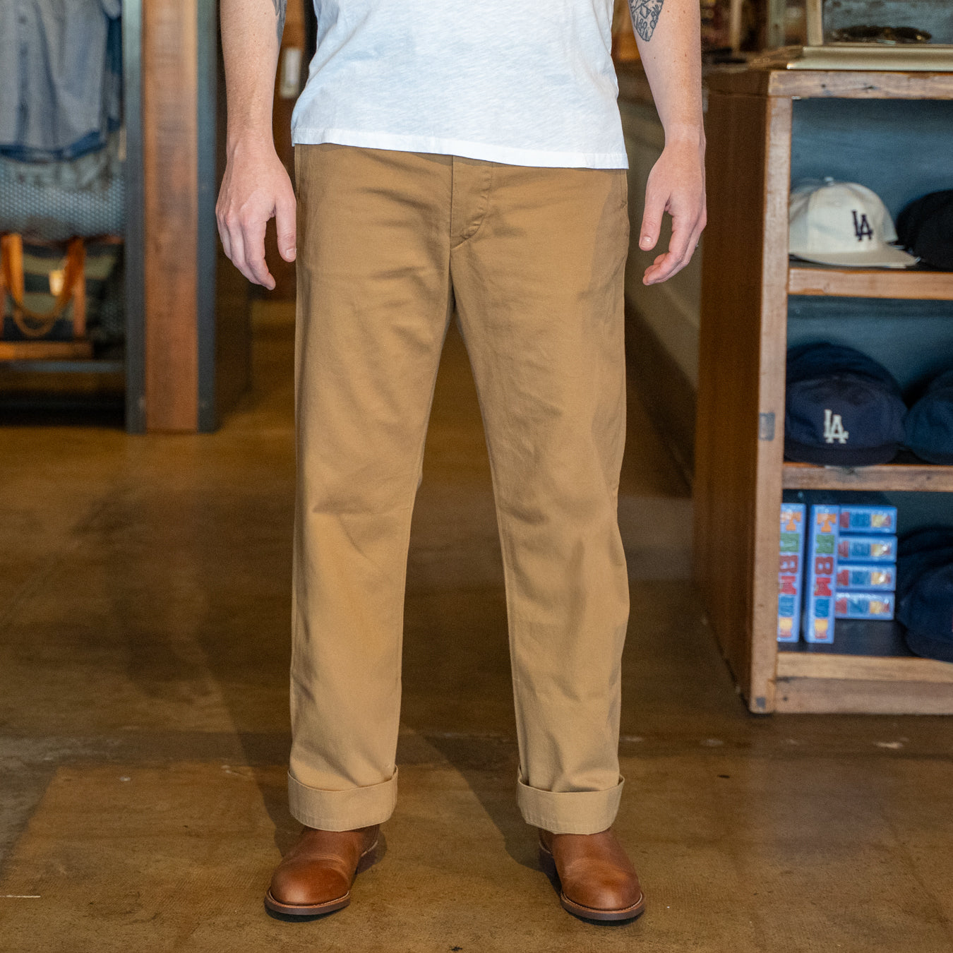 
                          Field Chino - Khaki - RRL - STAG Provisions - Pants - Twill
                        