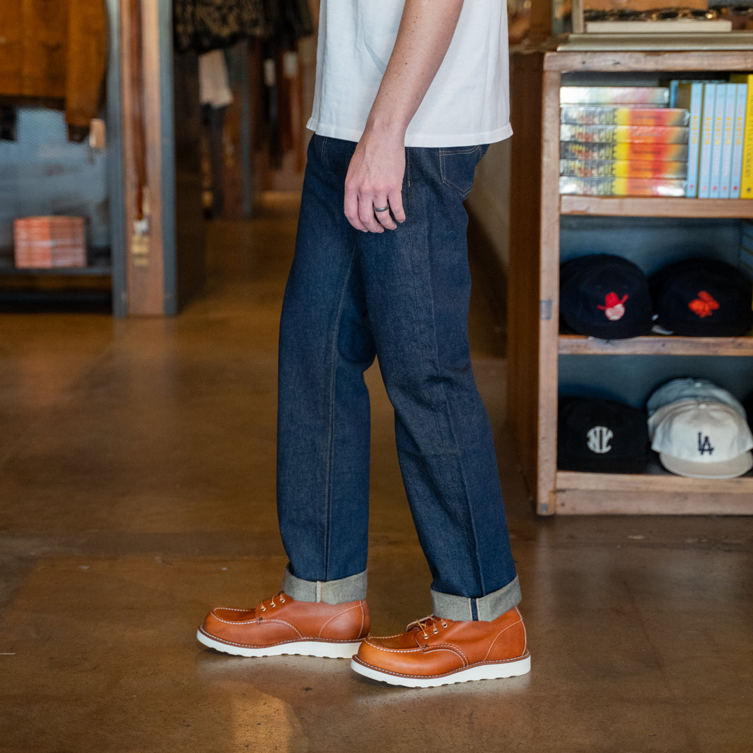 
                          Straight Fit Jean - Once Washed
                        