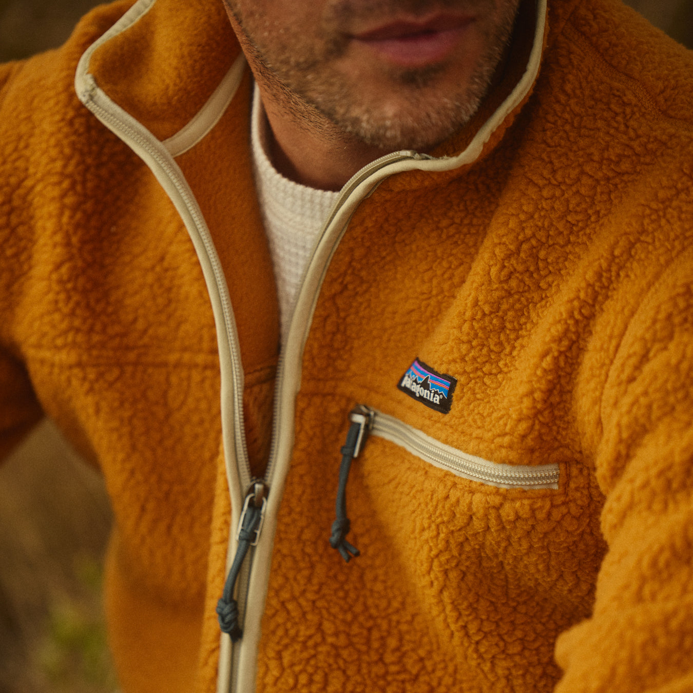 
                          Retro Pile Jacket - Cinnamon Brown
                        