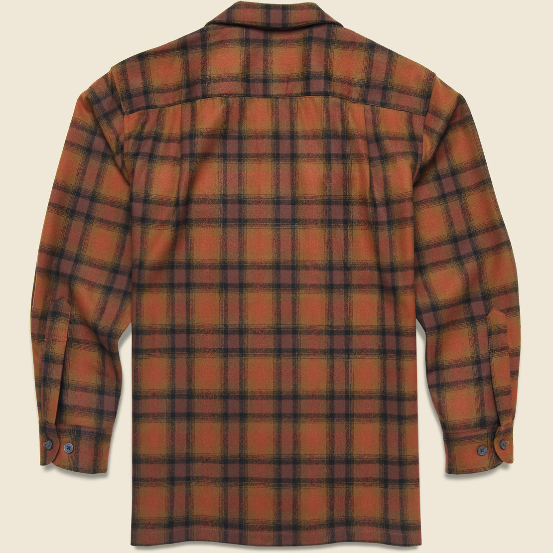 The Original Board Shirt - Brown/Brick Ombre - Pendleton - STAG Provisions - Tops - L/S Woven - Other Pattern
