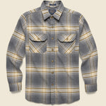 Burnside Flannel Shirt - Tan/Oxford/Olive Plaid - Pendleton - STAG Provisions - Tops - L/S Woven - Plaid