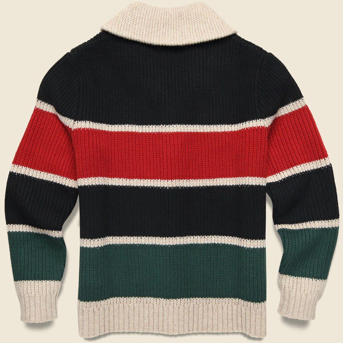 Ranger Stripe Lambswool Cardigan - Ranger Stripe - Pendleton - STAG Provisions - Tops - Sweater